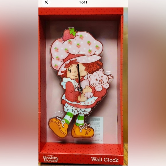 Red Wall Clock - Picture 1 of 1